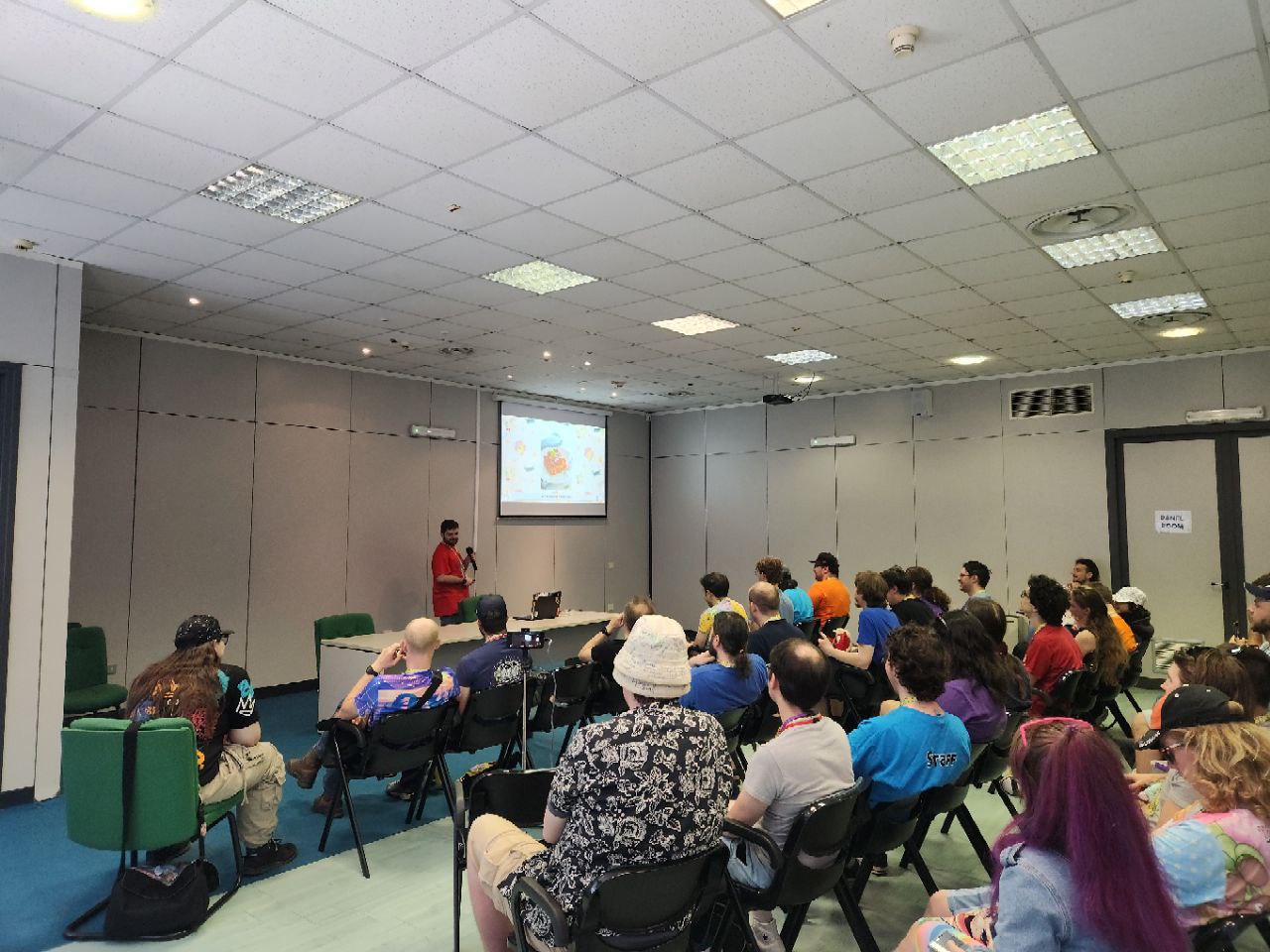 CremonaFiere Panel Room