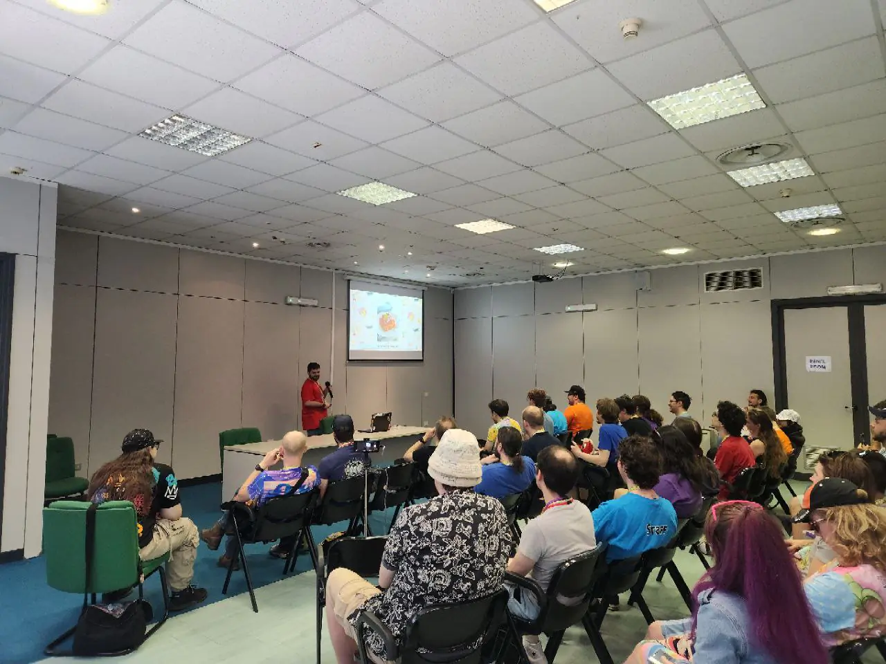 CremonaFiere Panel Room